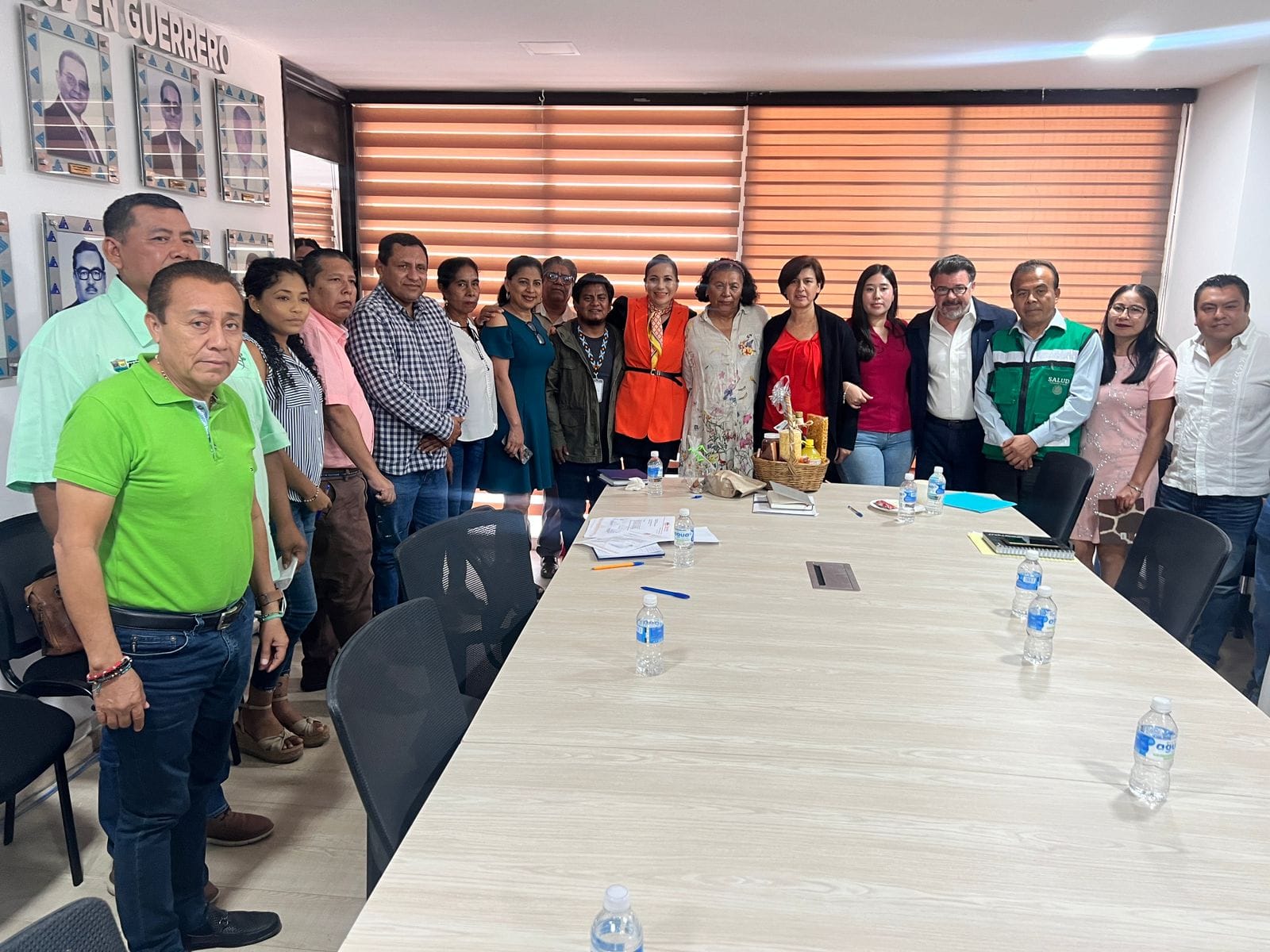 Reunion con funcionarios del IMSS-BIENESTAR.